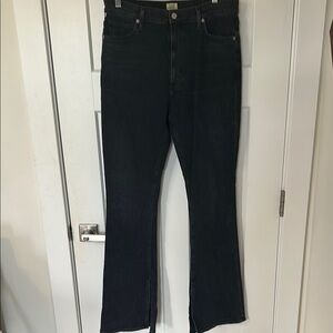 Citizens Of Humanity Black Flare Jeans